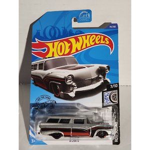 Mattel 2018 Hot Wheels 8 Crate Ford Station Wagon ROD SQUAD 7/10